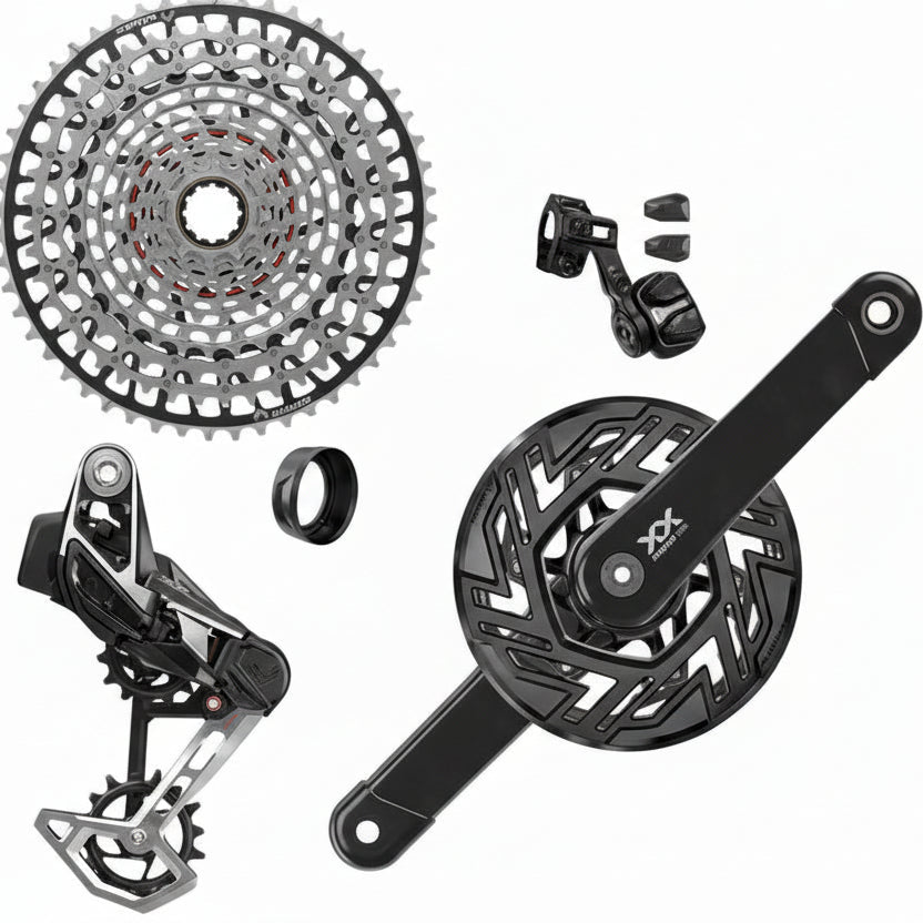 SRAM XX EAGLE E-MTB BOSCH ISIS AXS T-TYPE 36-Tooth CLIP-ON 10/52 Groupset