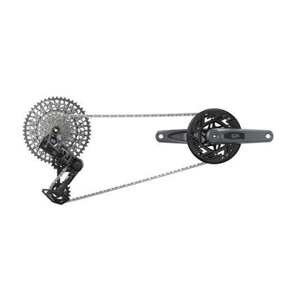 Γκρουπ SRAM GX EAGLE E-MTB BROSE ISIS AXS T-Type 36 Δόντια Clip-On 10/52 USB-C