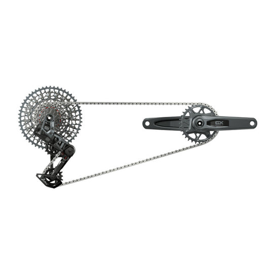 Grupa SRAM GX EAGLE 12V T-Type AXS DUB WIDE 32 Zęby 2-Guards 10/52