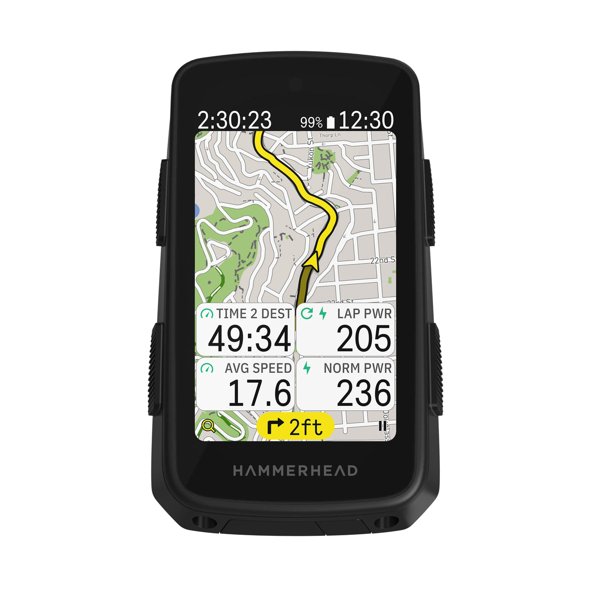 Mini-gruppe SRAM RED AXS E1 2X HAMMERHEAD KAROO