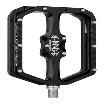Платформени педали BURGTEC PENTHOUSE FLAT MK5 B-RAGE EDITION Черни