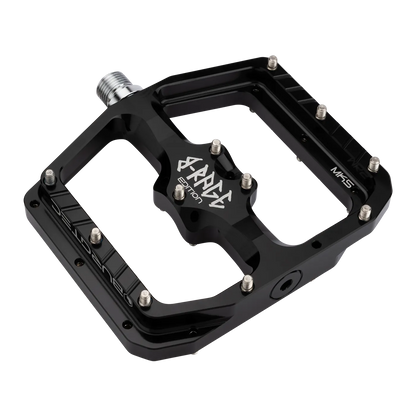 Платформени педали BURGTEC PENTHOUSE FLAT MK5 B-RAGE EDITION Черни