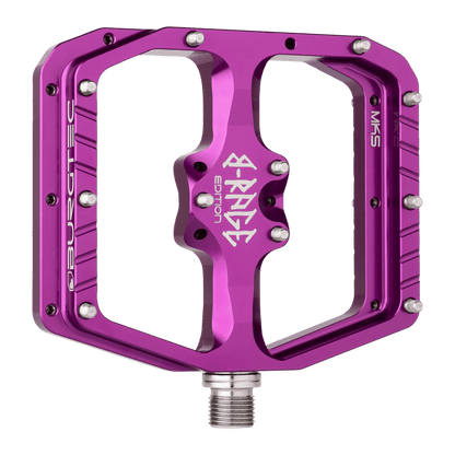 Pedały Platformowe BURGTEC PENTHOUSE FLAT MK5 B-RAGE EDITION Fioletowy