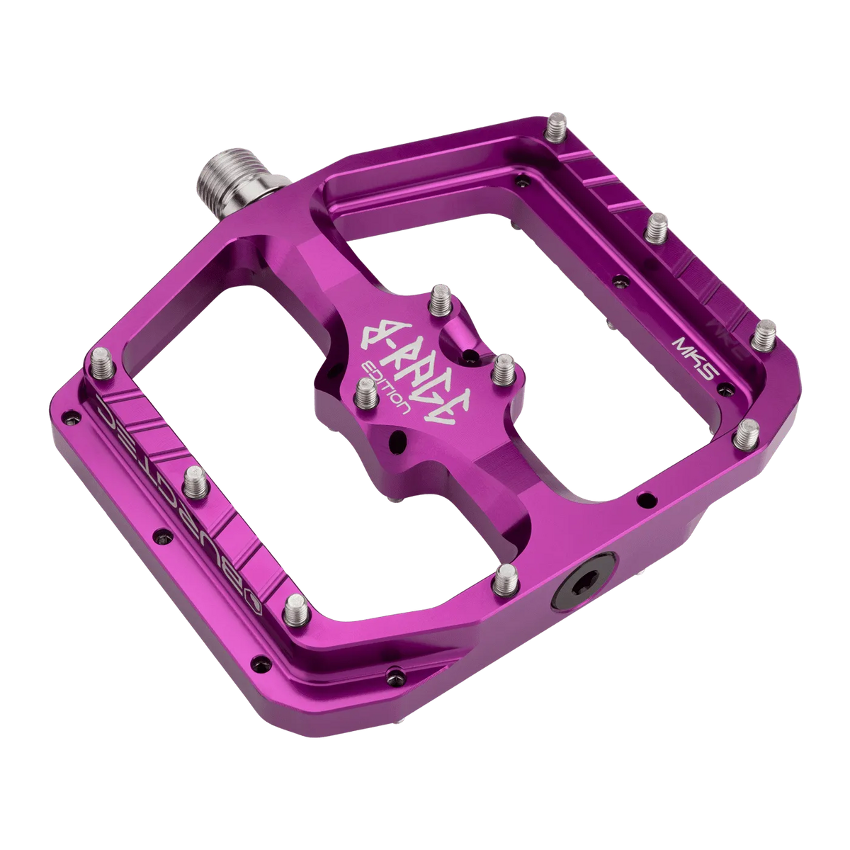 Flade Pedaler BURGTEC PENTHOUSE FLAT MK5 B-RAGE EDITION Violet