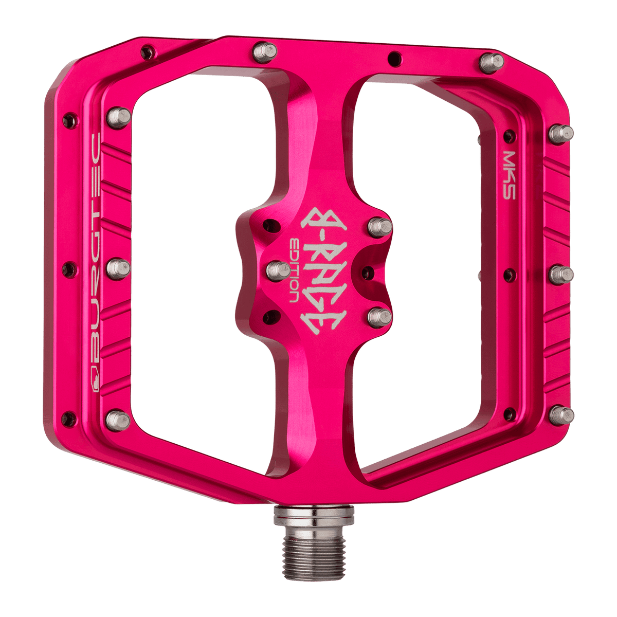 BURGTEC PENTHOUSE FLAT MK5 B-RAGE EDITION Flat Pedals Pink