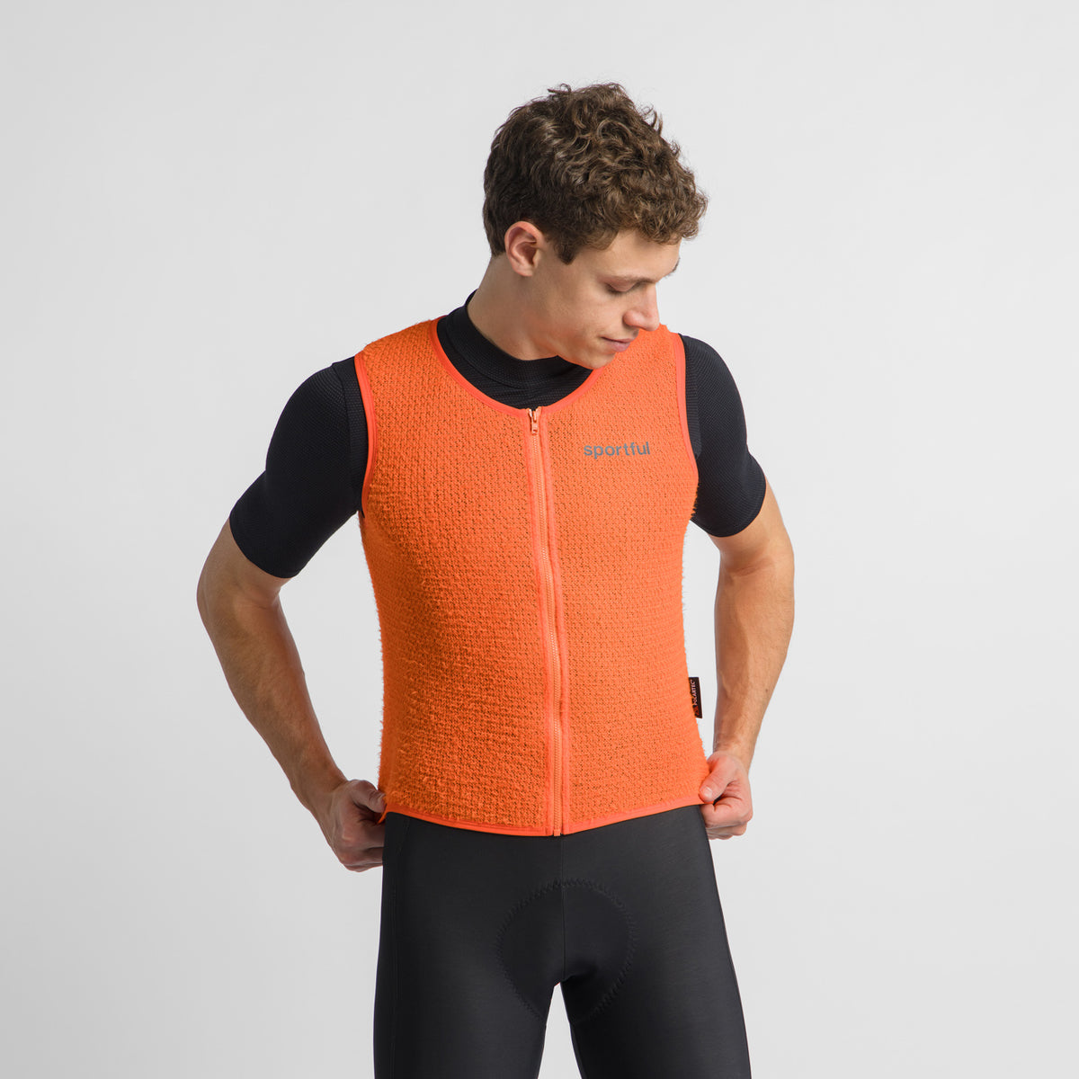 SPORTFUL ALPHA® Orange Sleeveless Base Layer