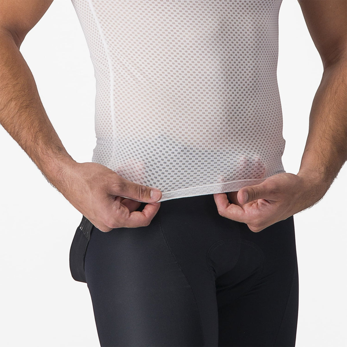 Undertrøje CASTELLI PRO MESH 2.0 Ærmeløs Hvid