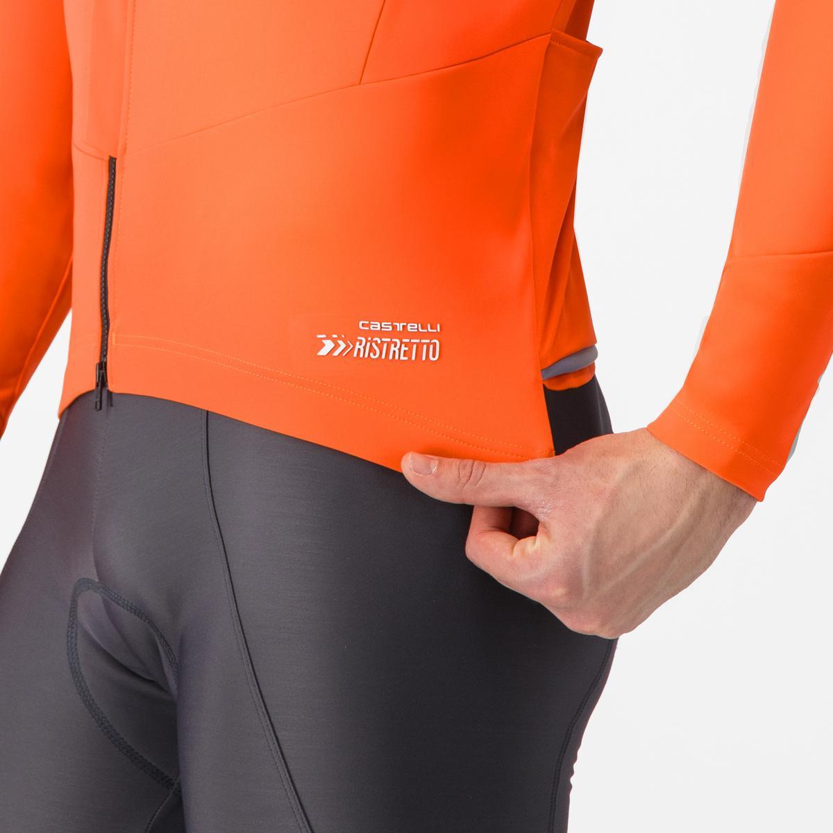 Jakke CASTELLI PERFETTO AIR Orange/Sort