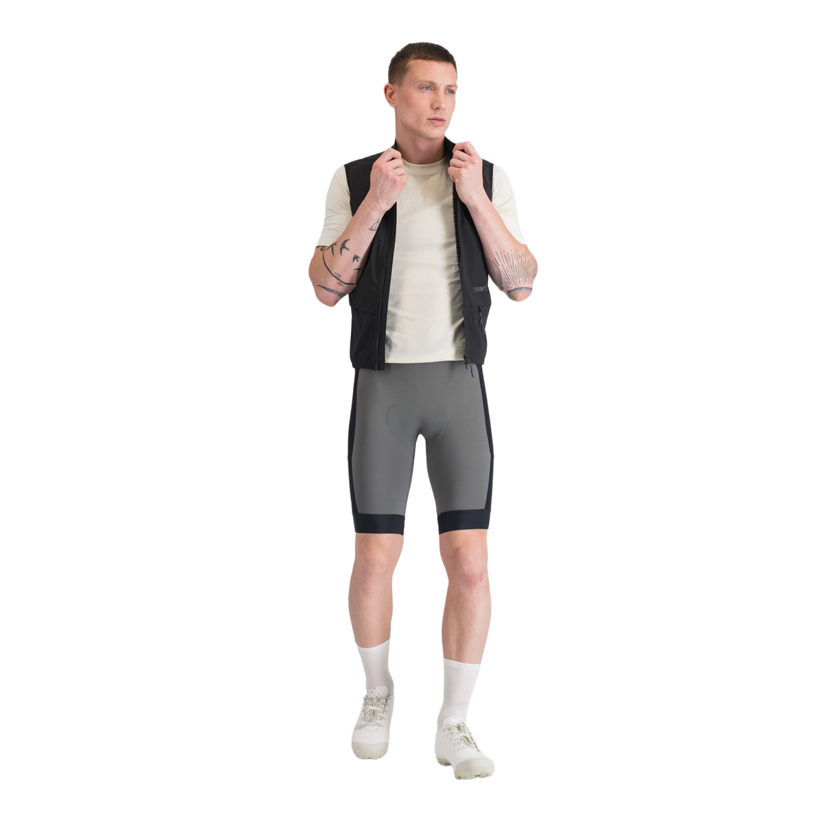Kort Bibshort SPORTFUL SUPERGIARA 2 Grå/Sort