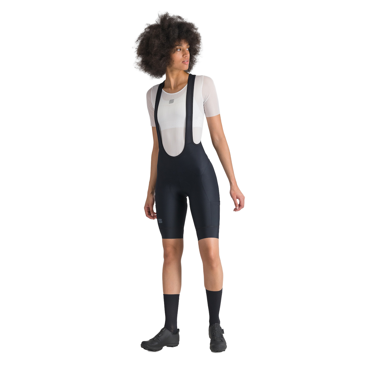 Korte Bib-Shorts SPORTFUL GIARA 2 Dame Sort