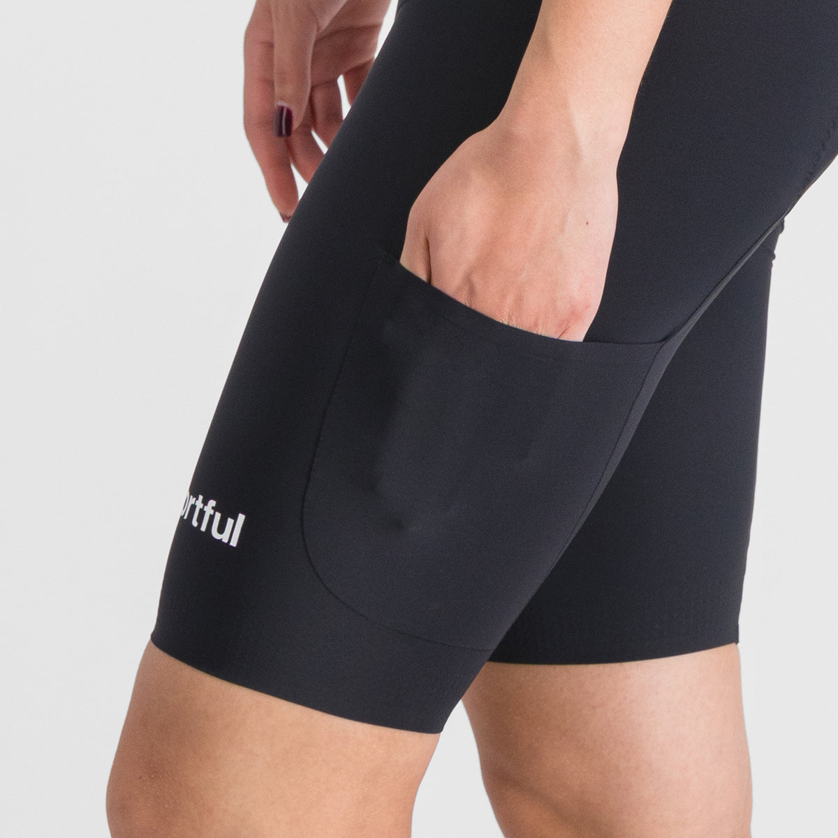 SPORTFUL G-SUIT Short Sleeve Women's Suit Black/White