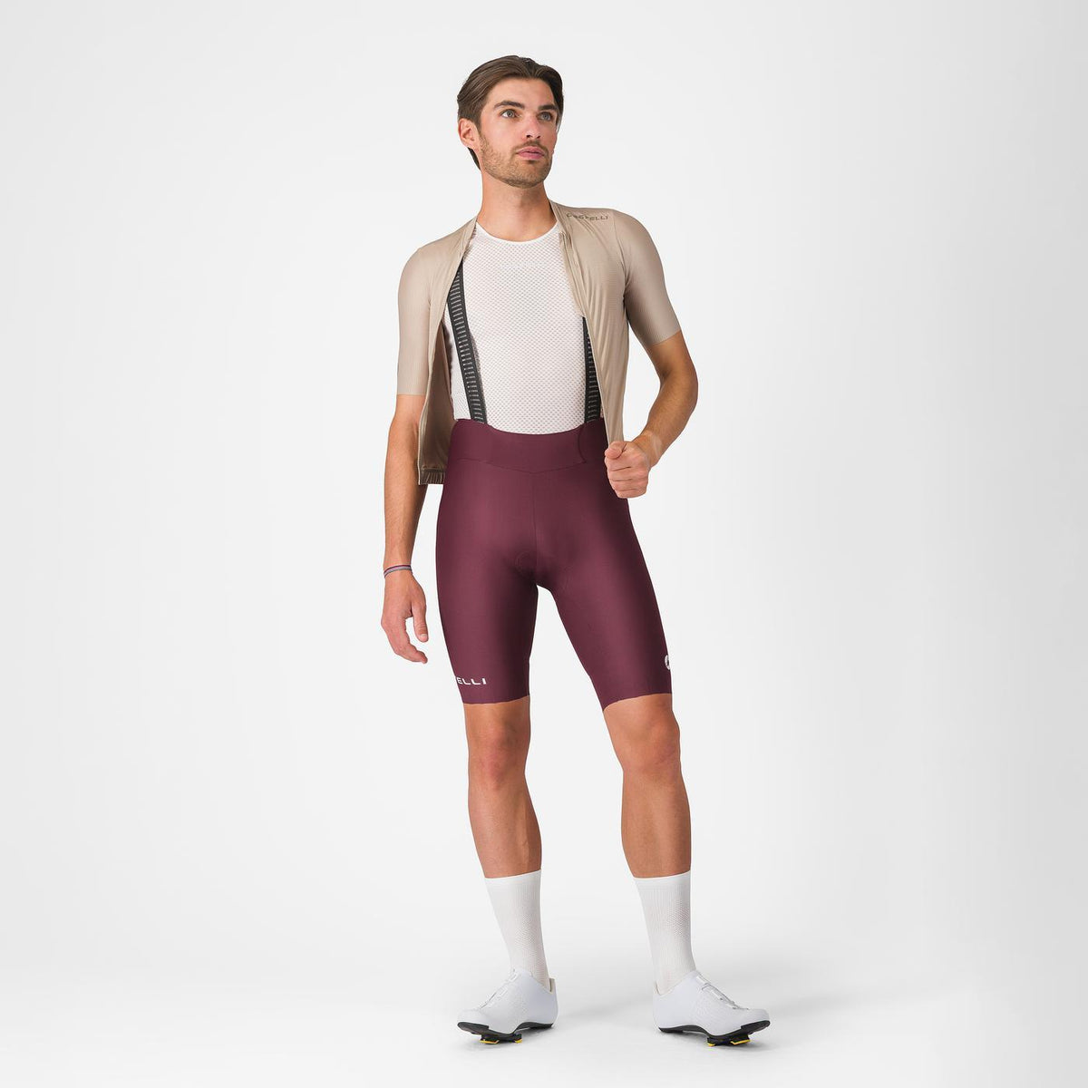CASTELLI ESPRESSO 2 Bib Shorts Bordeaux