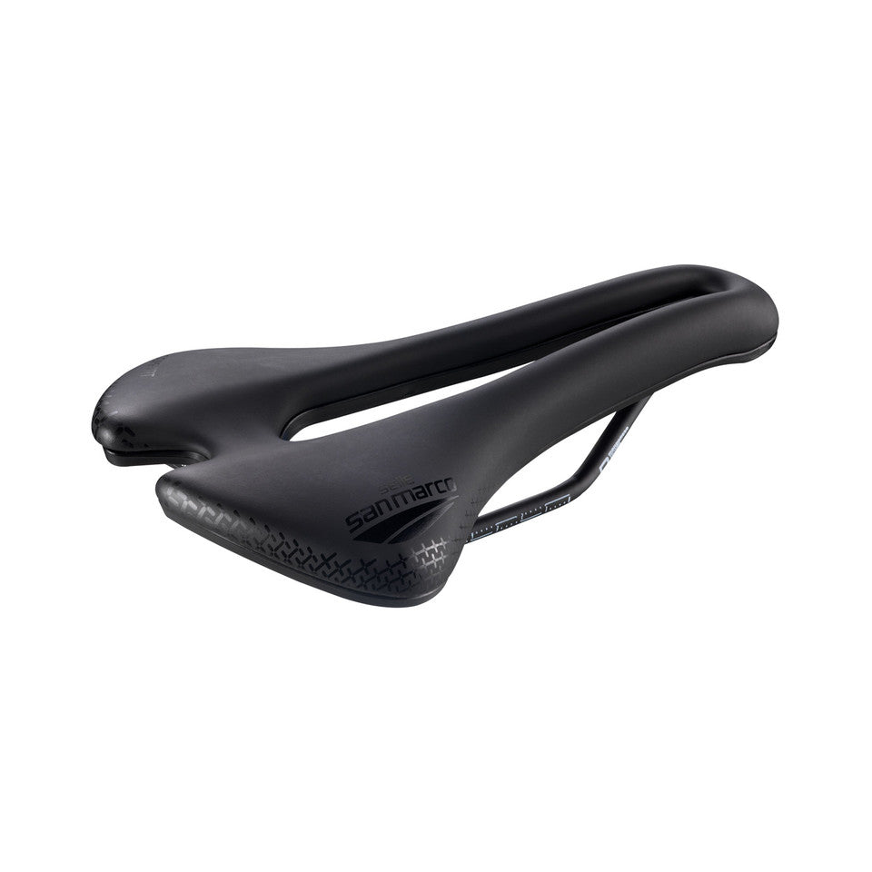 SAN MARCO ASPIDE SHORT COMFORT OPEN-FIT DYNAMIC L3 Width 155mm Manganese Rails Saddle