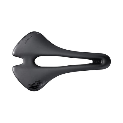 Σέλα SAN MARCO ASPIDE SHORT COMFORT OPEN-FIT DYNAMIC L3 Πλάτος 155mm Rails Μαγγάνιο