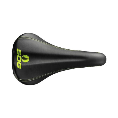 Sedlo SDG BEL-AIR RL oceľové lyžiny čierne/zelené