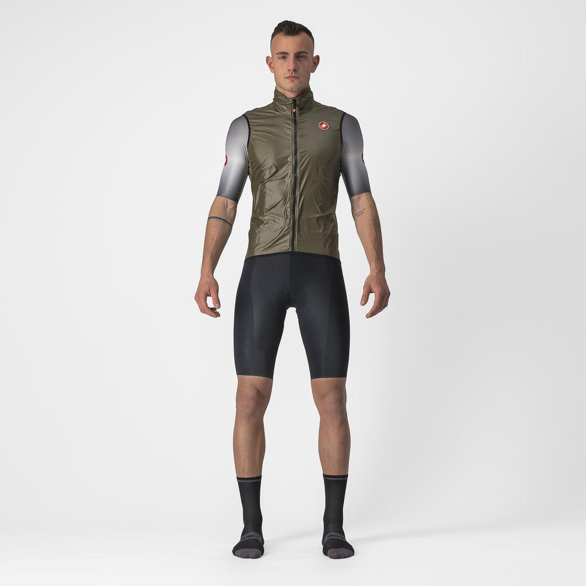 CASTELLI ARIA Sleeveless Gilet Brown