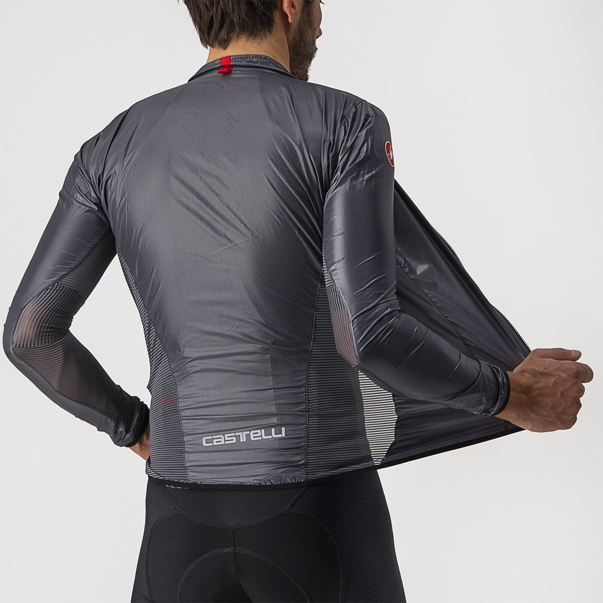 CASTELLI ARIA SHELL Dark Grey Jacket