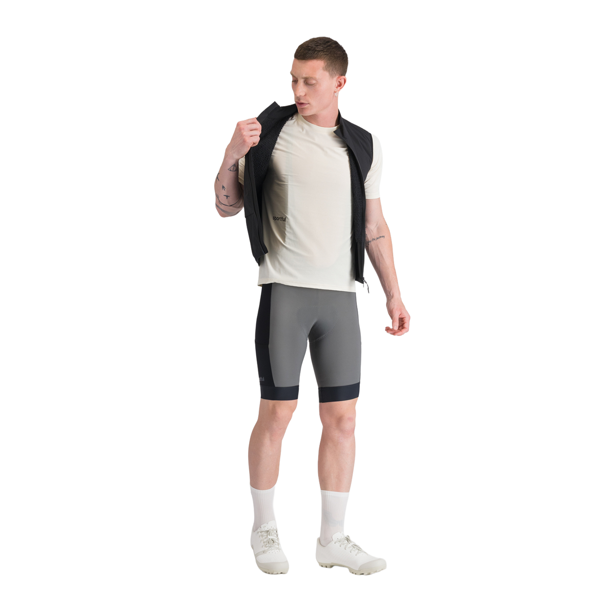 Kort Bibshort SPORTFUL SUPERGIARA 2 Grå/Sort