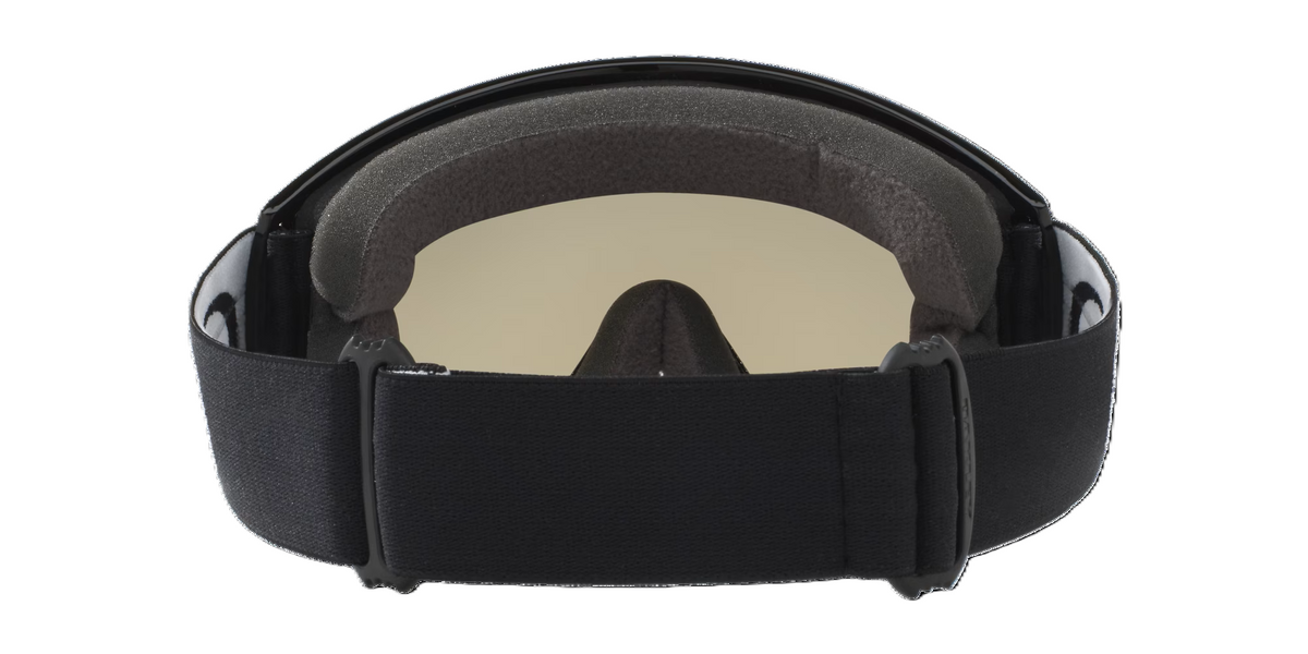 OAKLEY L-Frame MX Jet Black Goggle Dark Grey Lens