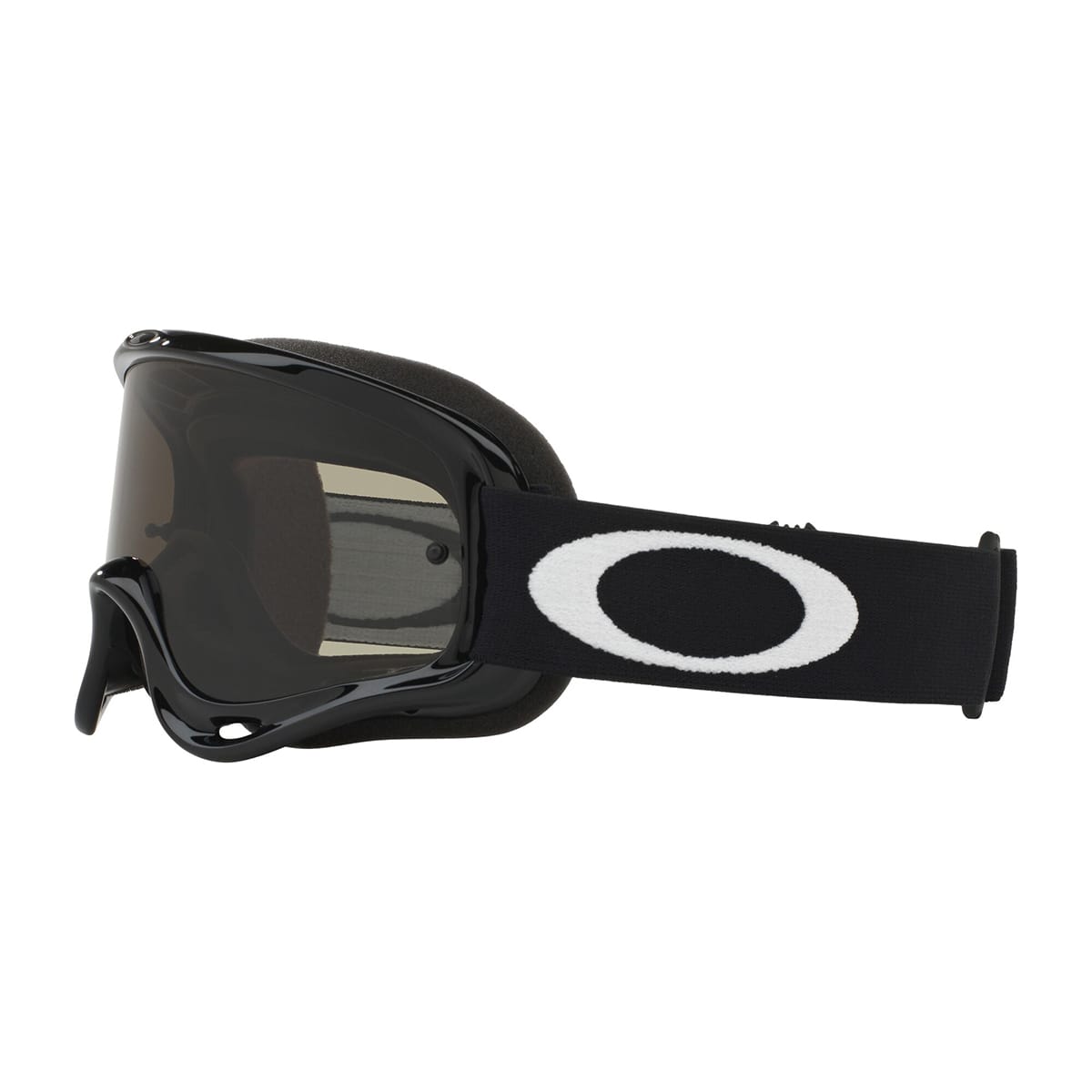 OAKLEY O Frame MX Jet Black Goggle Dark Grey Lens OO7029-54