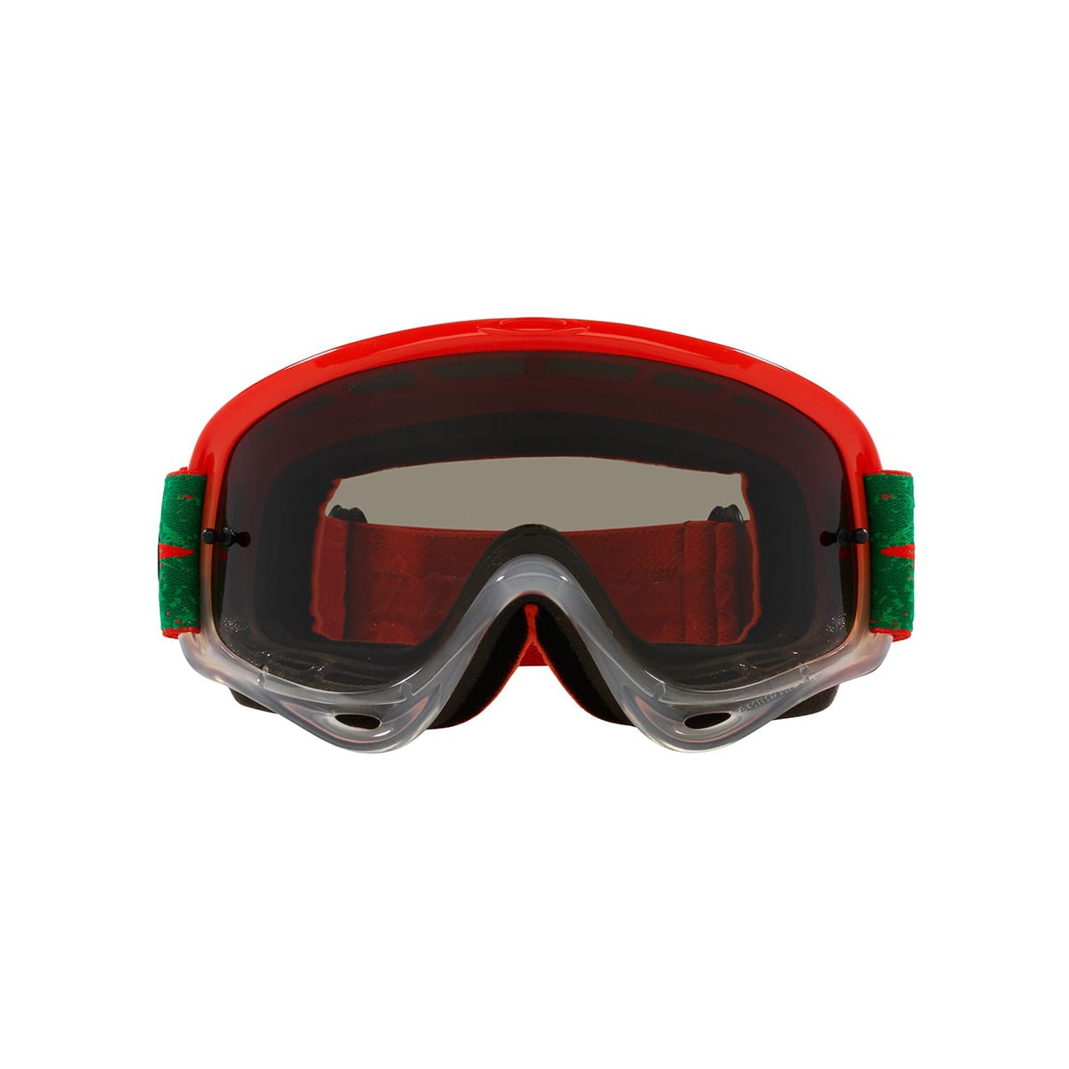 OAKLEY O Frame MX TLD Carrack Orange Goggle Dark Grey Lens OO7029-77