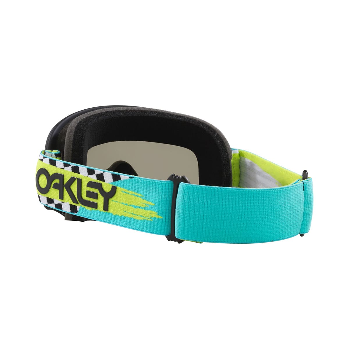 Gogle OAKLEY O Frame MX Teal Checks Ekran Ciemnoszary OO7029-83