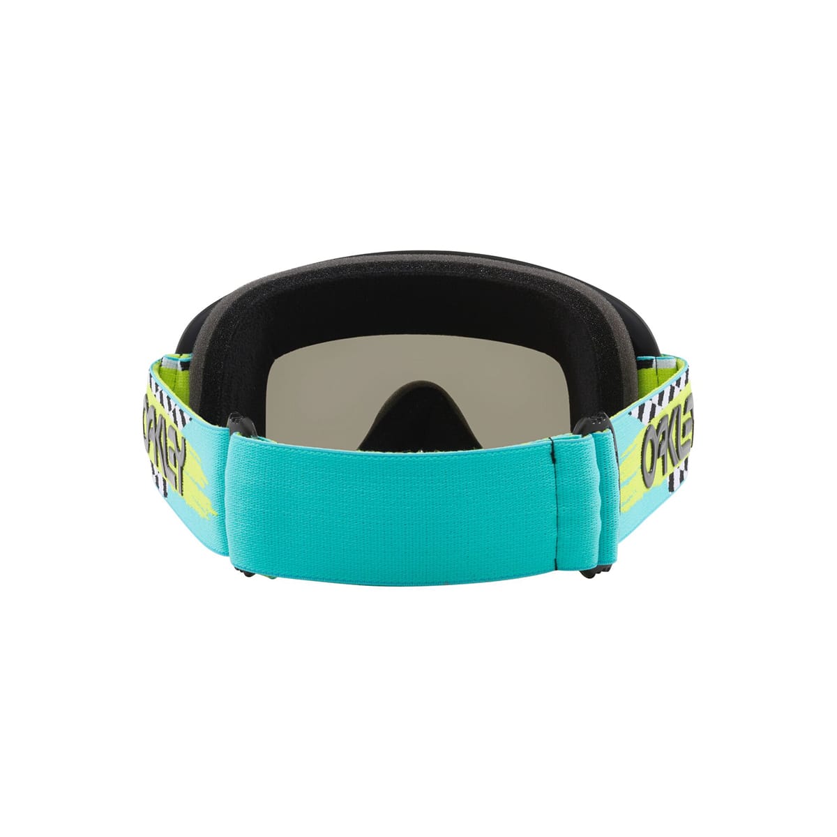Gogle OAKLEY O Frame MX Teal Checks Ekran Ciemnoszary OO7029-83