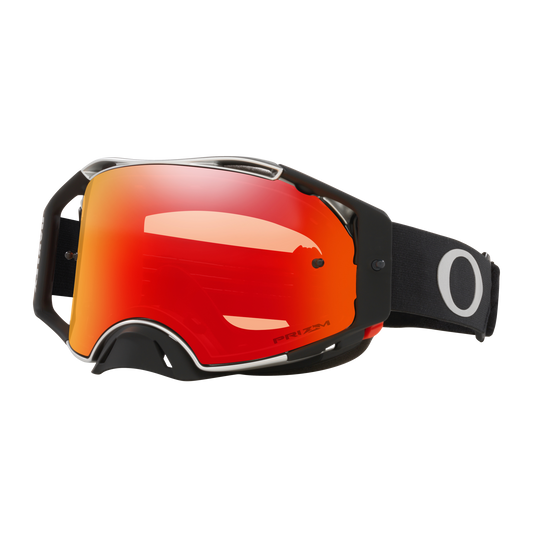 OAKLEY AIRBRAKE MX Goggle Tuff Blocks Black Gunmetal Prizm MX Torch Iridium Lens
