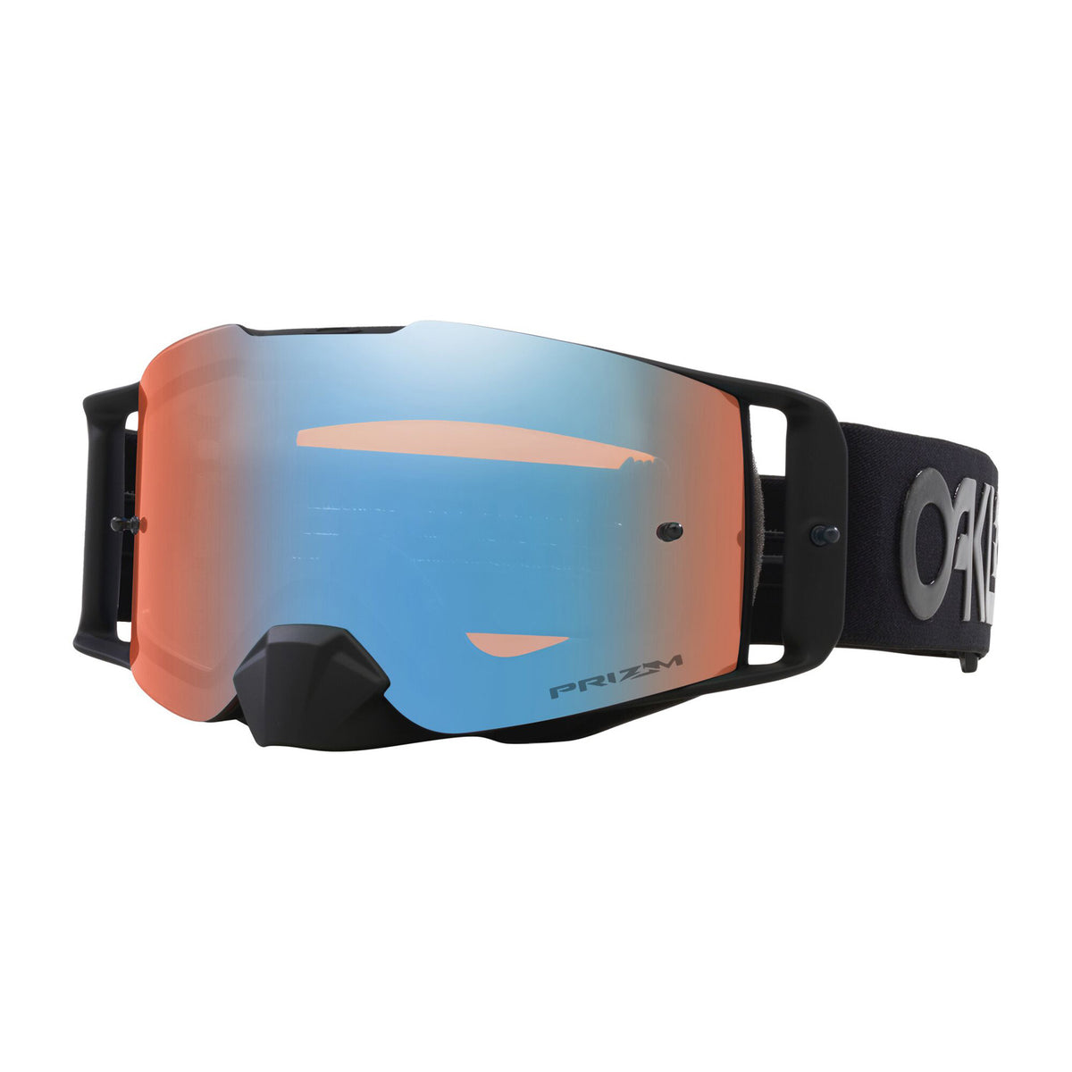OAKLEY FRONT LINE MX B1B Blackout Goggle Prizm MX Sapphire Iridium Lens