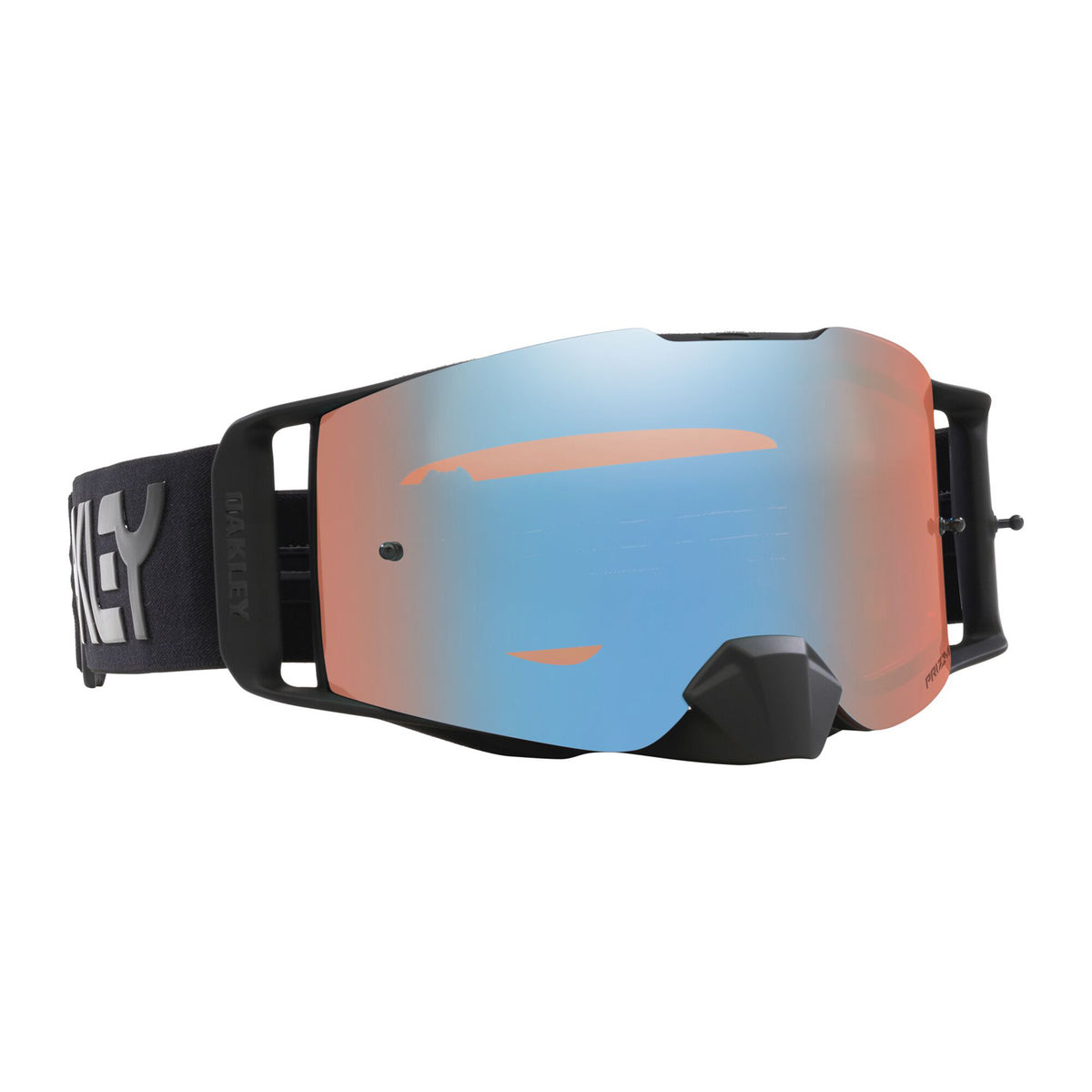 OAKLEY FRONT LINE MX B1B Blackout Goggle Prizm MX Sapphire Iridium Lens