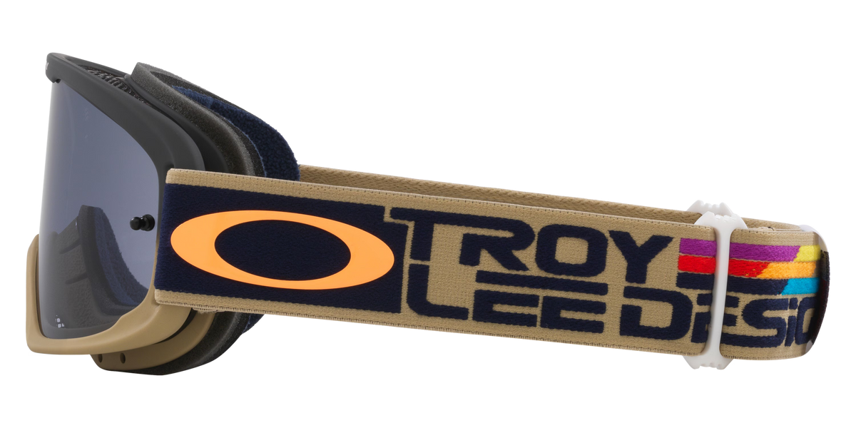 OAKLEY O Frame Pro 2.0 MTB TROY LEE DESIGNS FUTURO Goggle Light Grey Lens - OO7117-2500