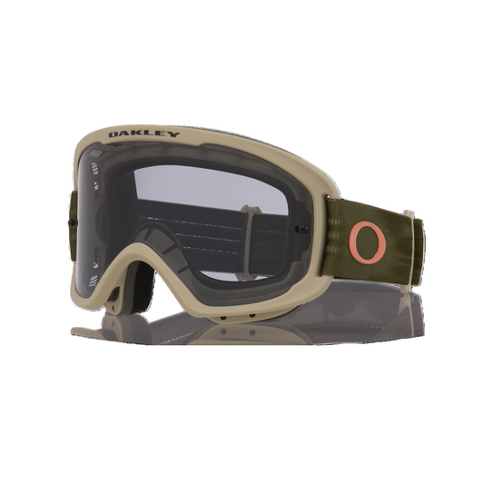 OAKLEY O Frame Pro 2.0 MTB Goggle Dark Brush Paloma Light Grey Lens