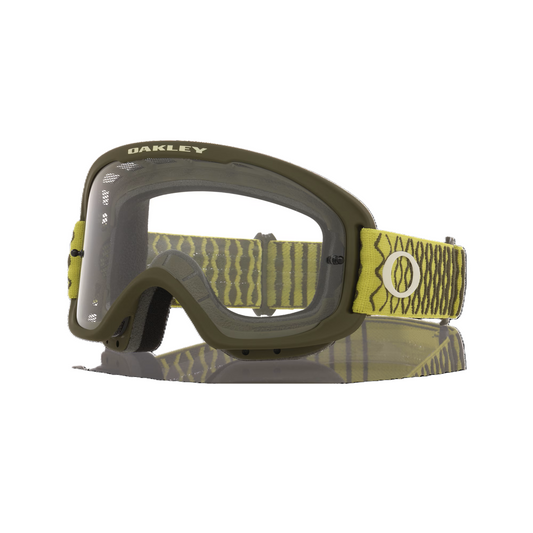 OAKLEY O Frame Pro 2.0 MTB Goggle Cactus Dark Brush Clear Lens