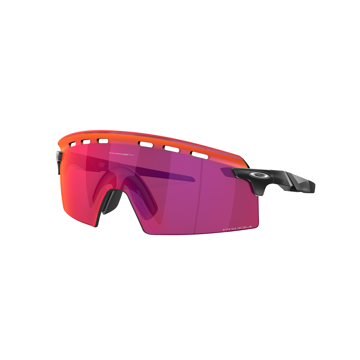 OAKLEY ENCODER STRIKE V Matte Black Prizm Road Glasses - OO9235-0239
