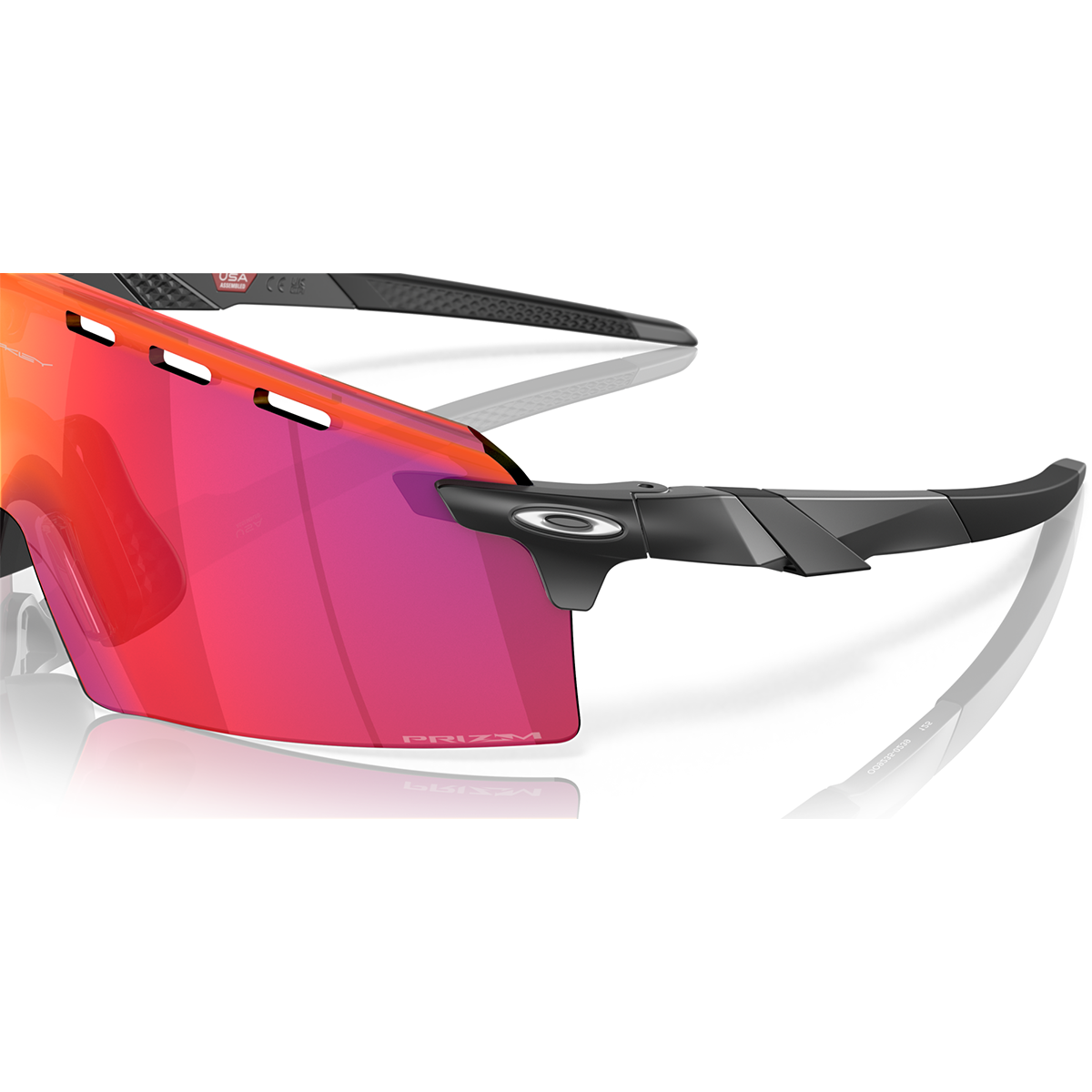 OAKLEY ENCODER STRIKE V Matte Black Prizm Road Glasses - OO9235-0239