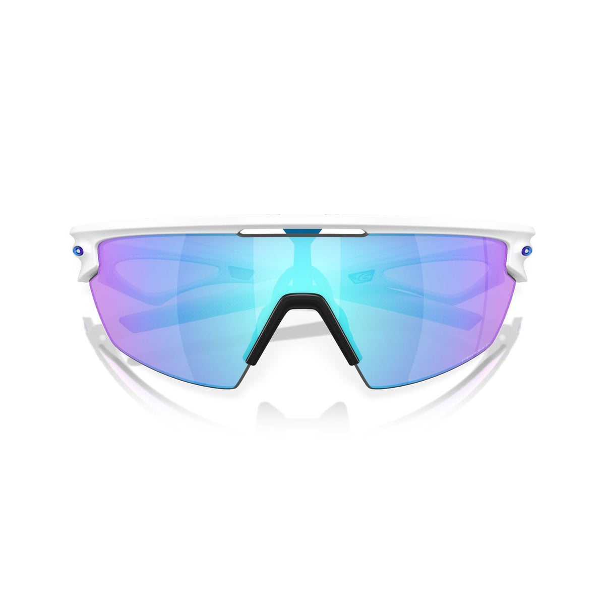 Bril OAKLEY SPHAERA Wit Matt Prizm Sapphire Polarized - 0OO9403-0236