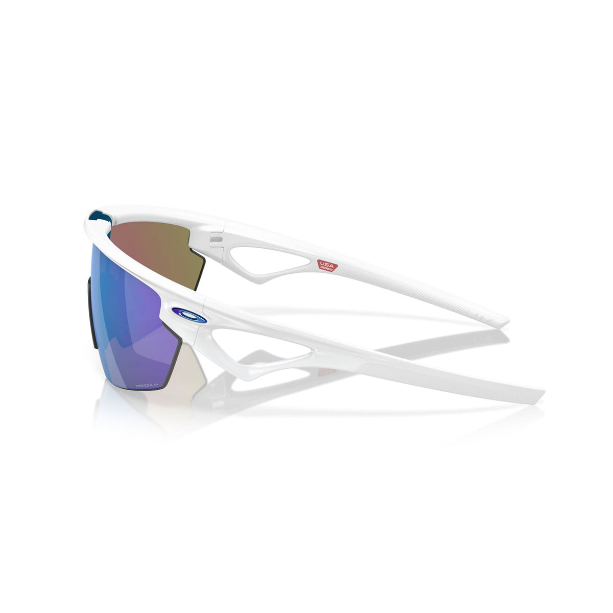 Bril OAKLEY SPHAERA Wit Matt Prizm Sapphire Polarized - 0OO9403-0236