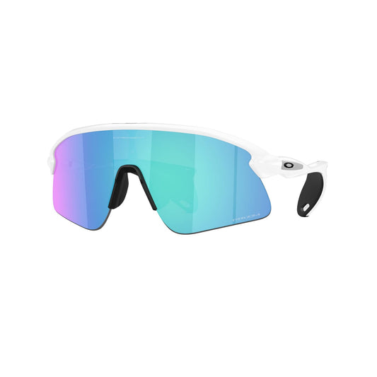 OAKLEY STUNT DEVIL Glasses Matt White Prizm Sapphire