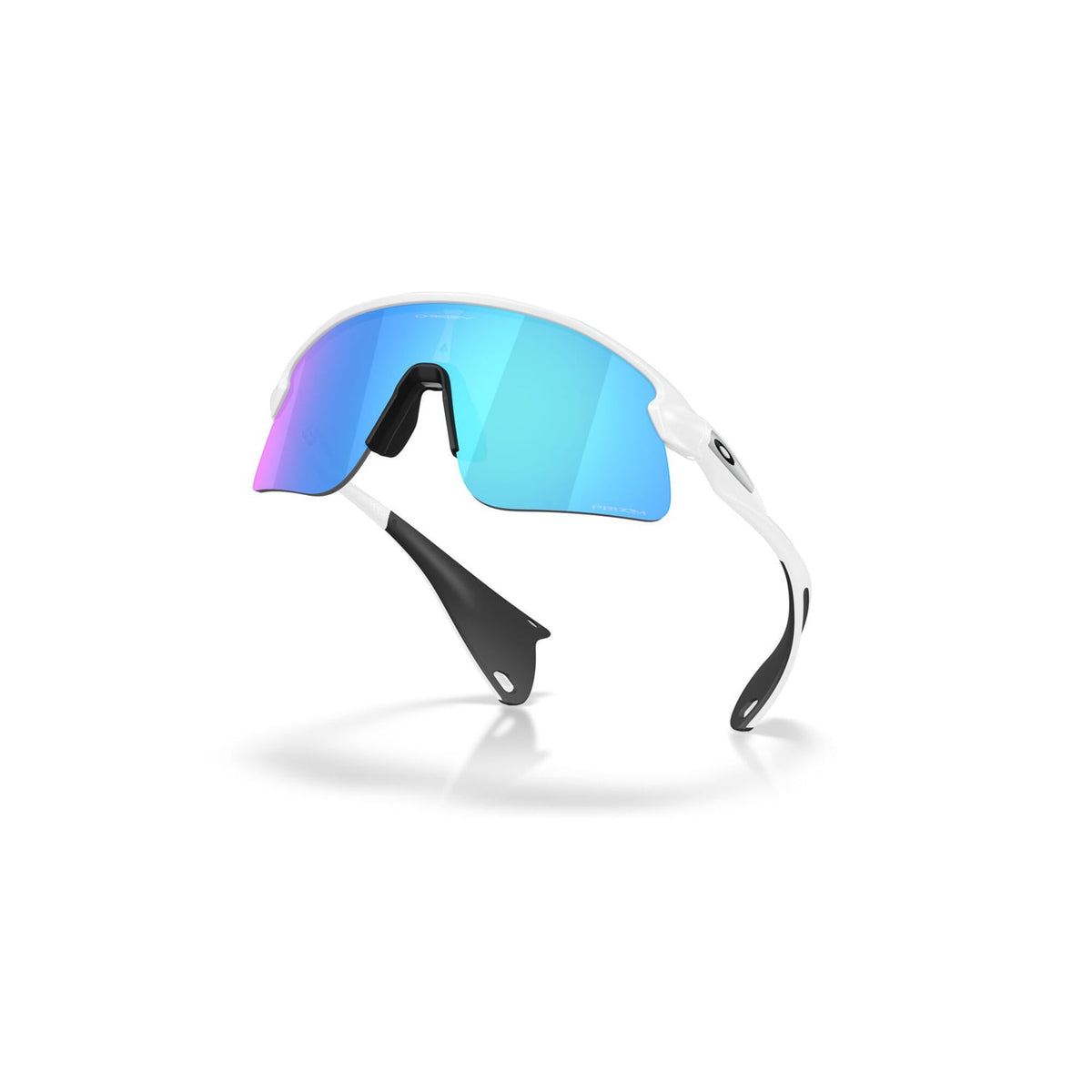 OAKLEY STUNT DEVIL S Glasses Matt White Prizm Sapphire