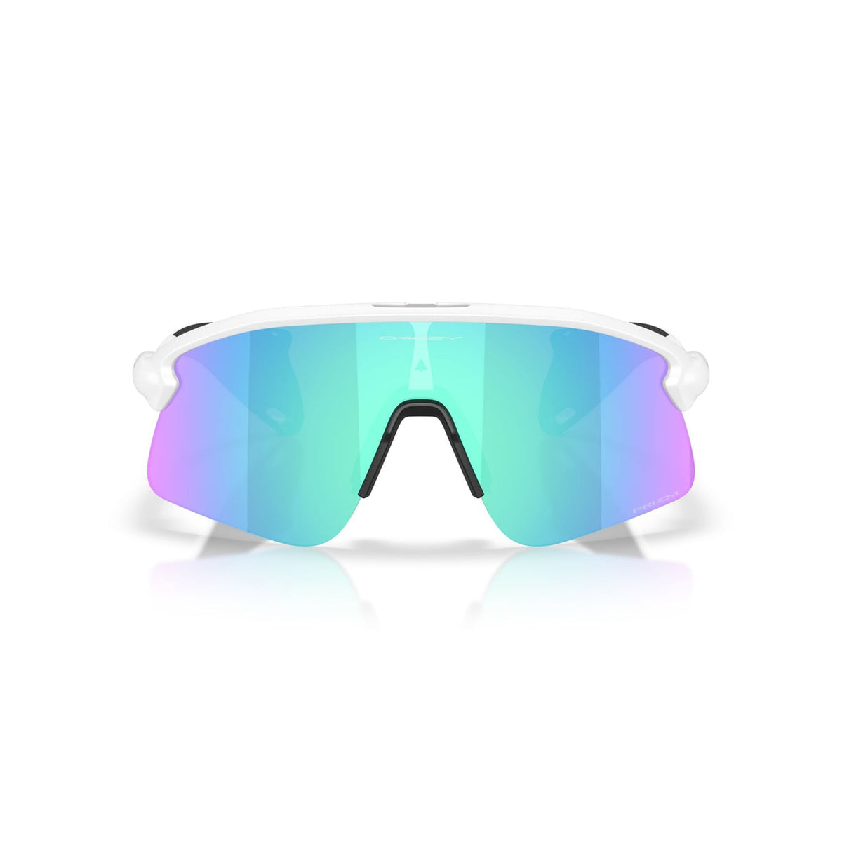 OAKLEY STUNT DEVIL S Glasses Matt White Prizm Sapphire