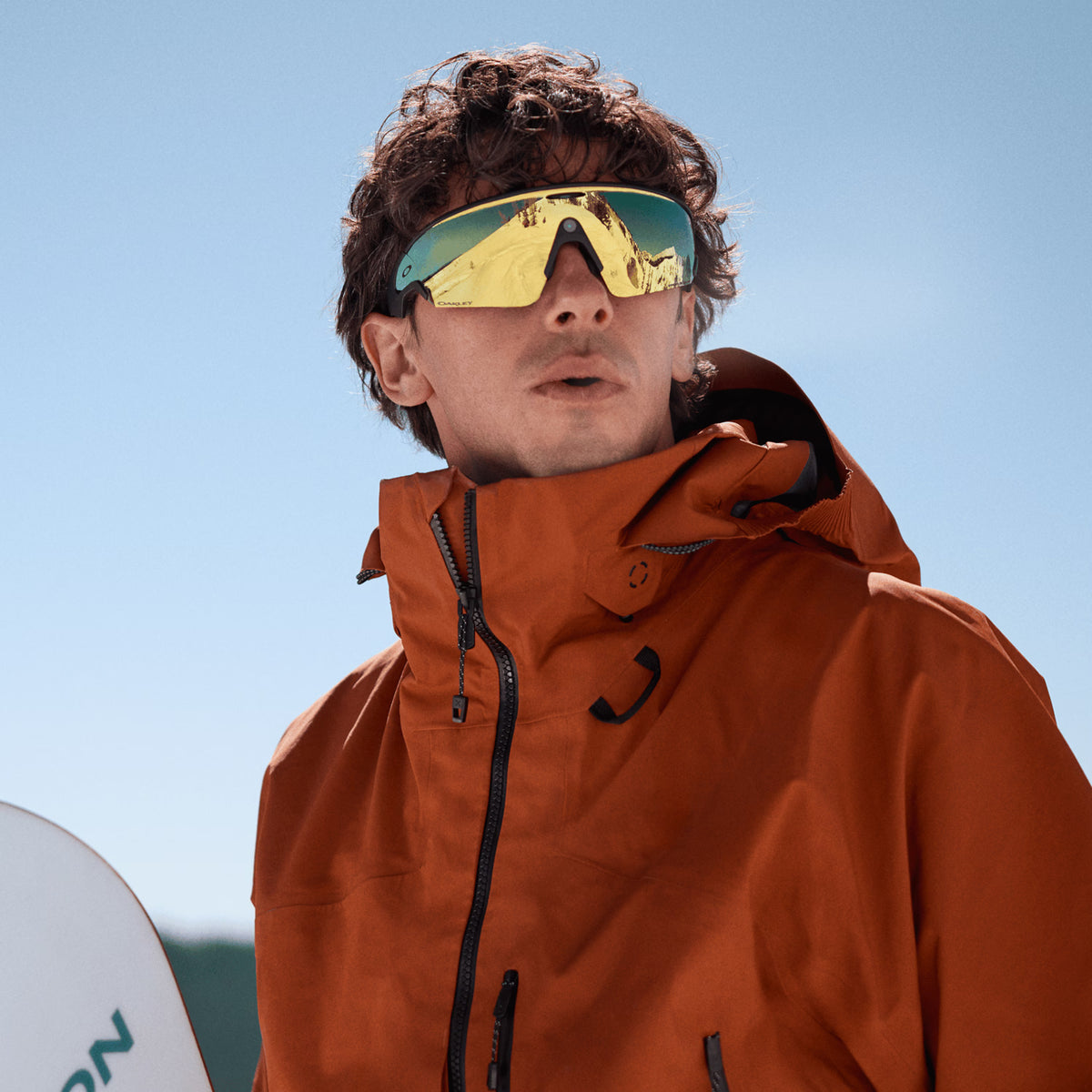 Briller OAKLEY VANGUARD META Sort Linse Prizm 24K