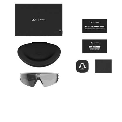 Glasögon OAKLEY VANGUARD META Svart/Vit Glas Prizm Black