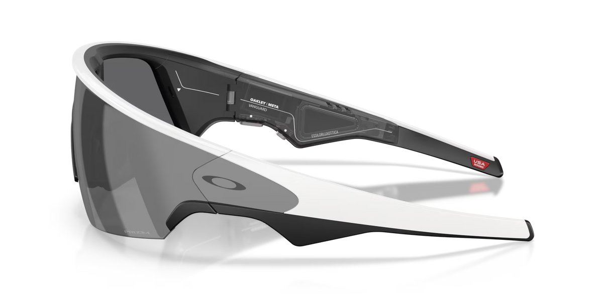 OAKLEY VANGUARD META Glasses Black/White Prizm Black Lens