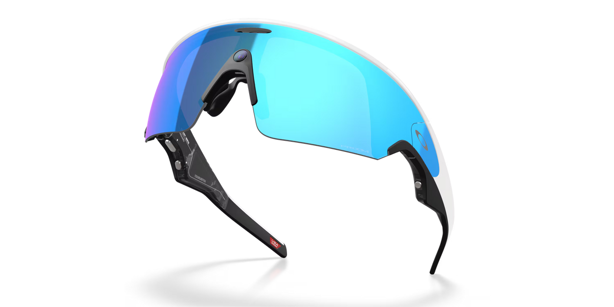 Bril OAKLEY VANGUARD META Zwart/Wit Lens Prizm Sapphire