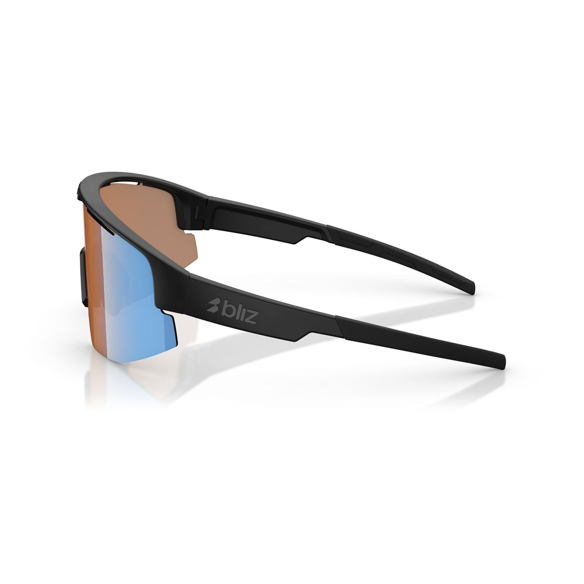 BLIZ MATRIX SMALL Glasses Matt Black Orange Screen