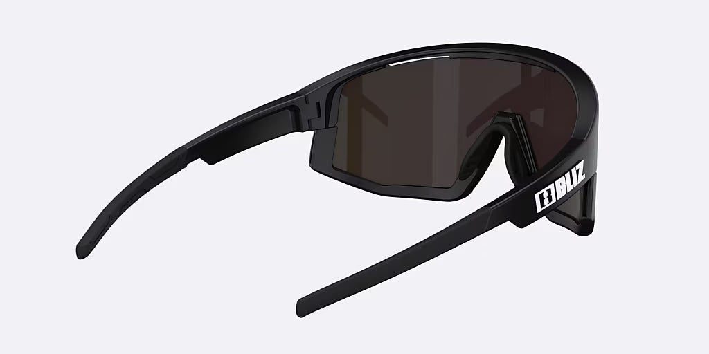 BLIZ FUSION SMALL Glasses Matt Black Brown Pink Lens