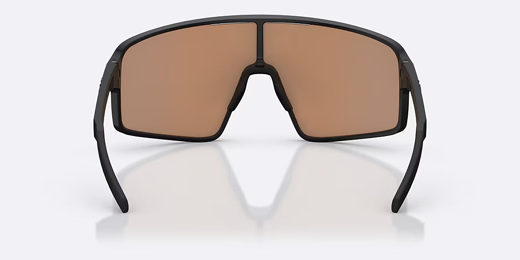 Glasögon BLIZ P001 S Svart Matt Glas Coral/Orange Blå Irdium