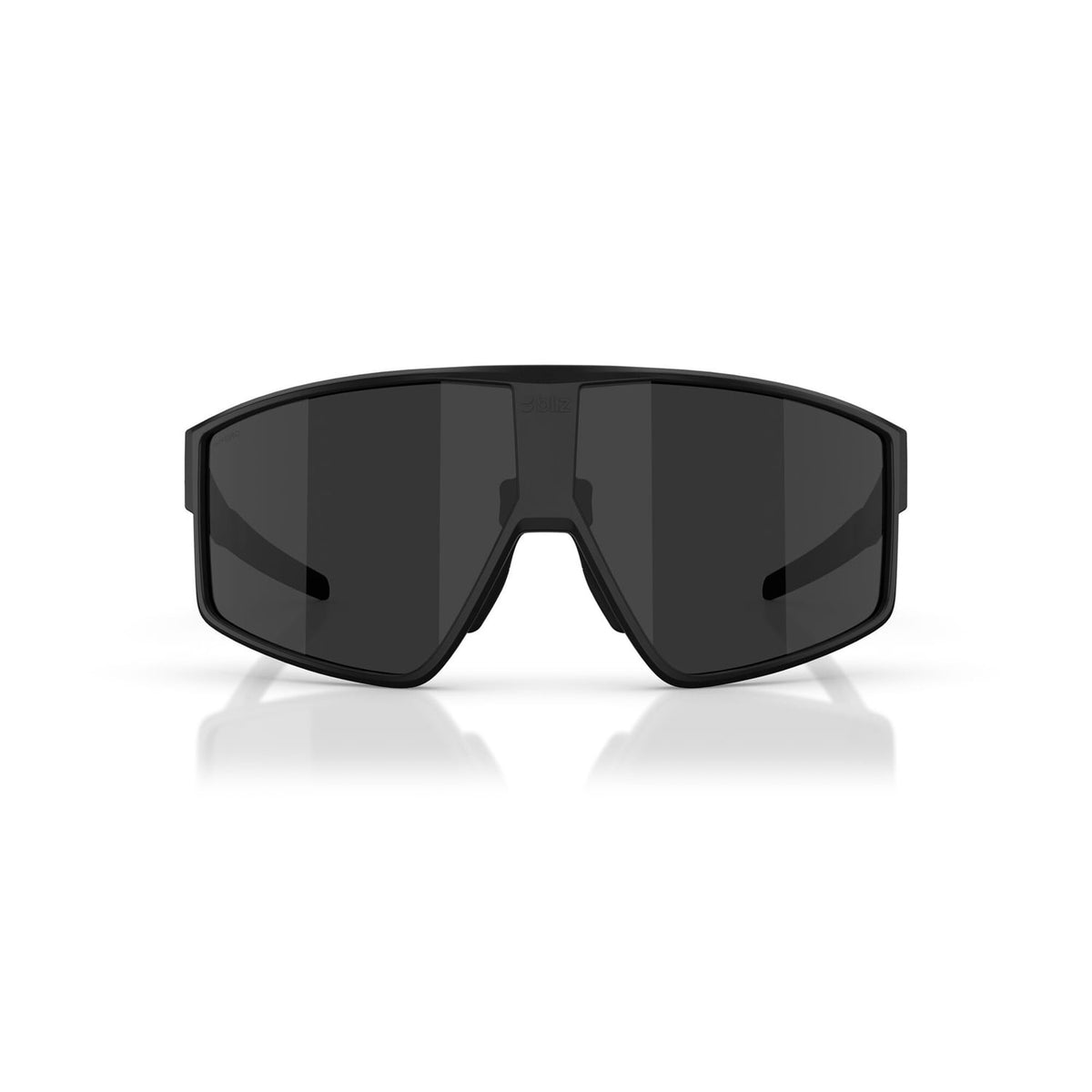 BLIZ P002 S Glasses Matt Black Smoked Grey Screen