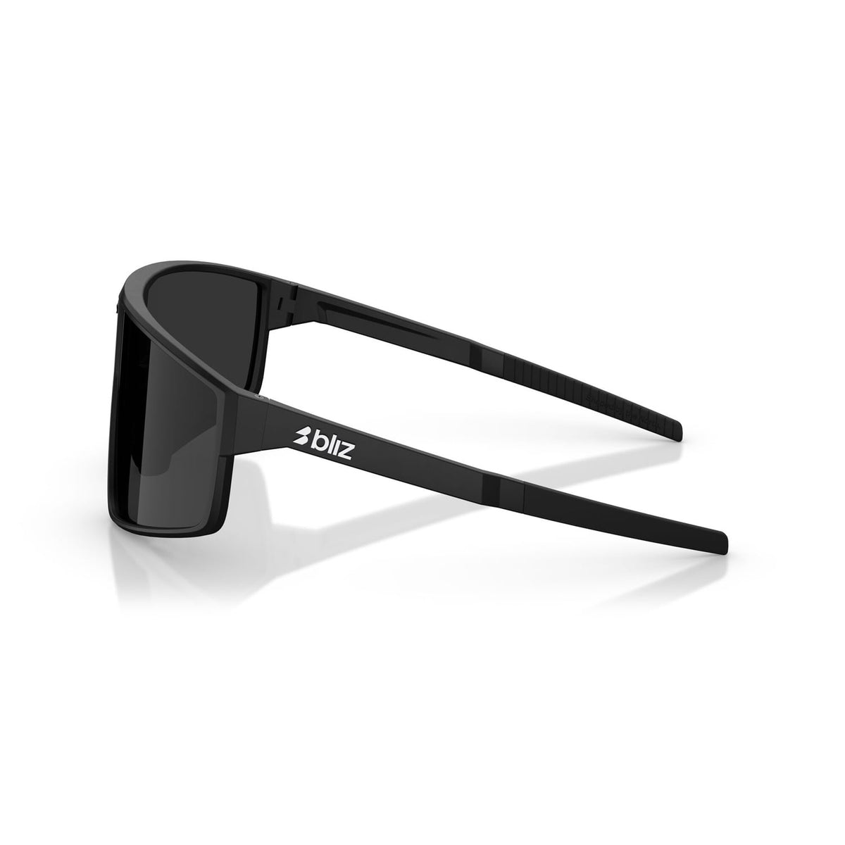 BLIZ P002 S Glasses Matt Black Smoked Grey Screen