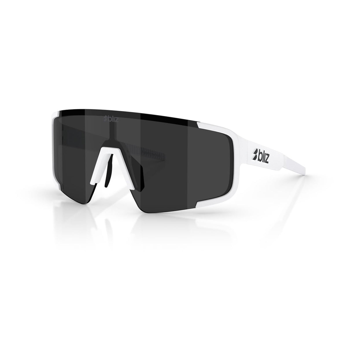 BLIZ P003 Glasses Matt White Smoke Lens
